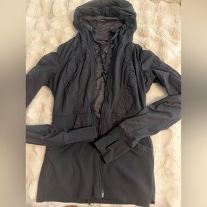 Lululemon Black Hooded Jacket